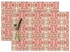 Table Linens, Table Runner, Coral Sunset