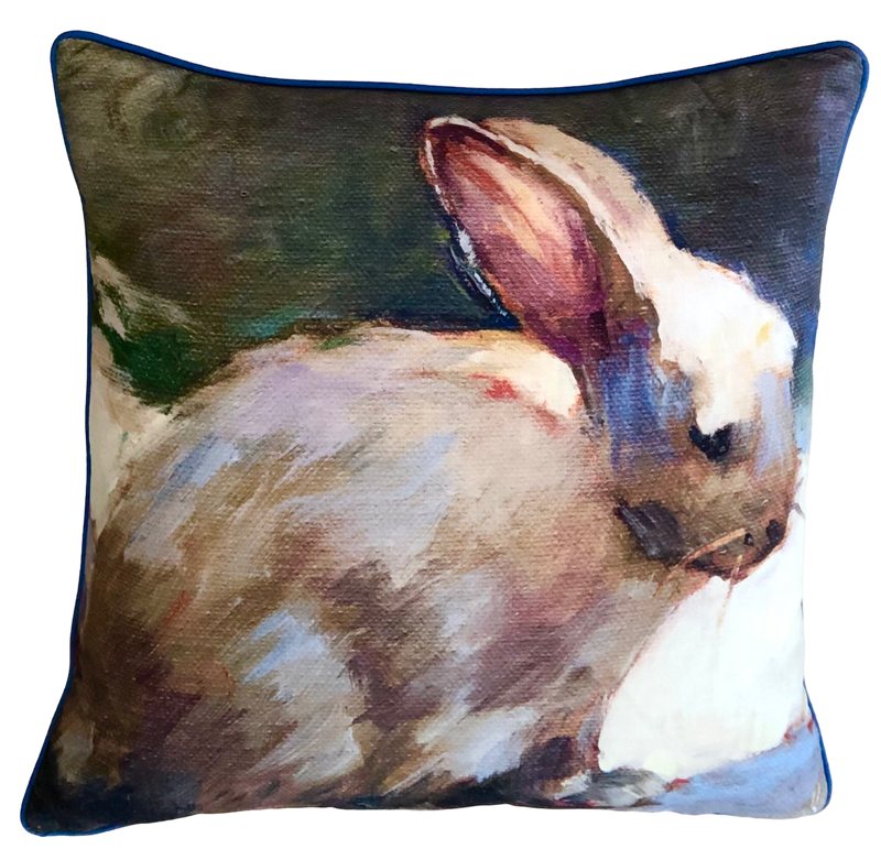 Gallery Pillows, Bunny with gorgeous ears