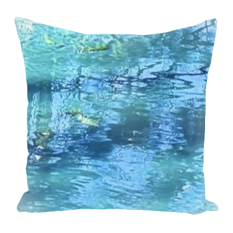 Cabana Pillows, Water Blue & Green