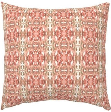 Painterly Pillows Coral Sunset