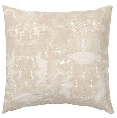 Painterly Pillows Khaki Brushstroke