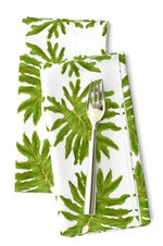 Table Linens, Placemats, Split Leaf All Over