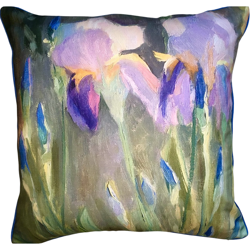 Gallery Pillows, Iris Garden