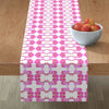 Table Linens, Table Runner, Orchid Chain Pink