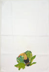 Microfiber Waffle Weave Towel, Toucan with Leaves